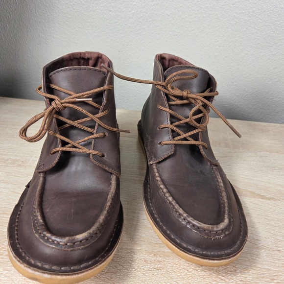 Oliberté Leather Chukka Boots Brown Moc Toe Made in Africa Men\'s US 10 EU 44 main image 5